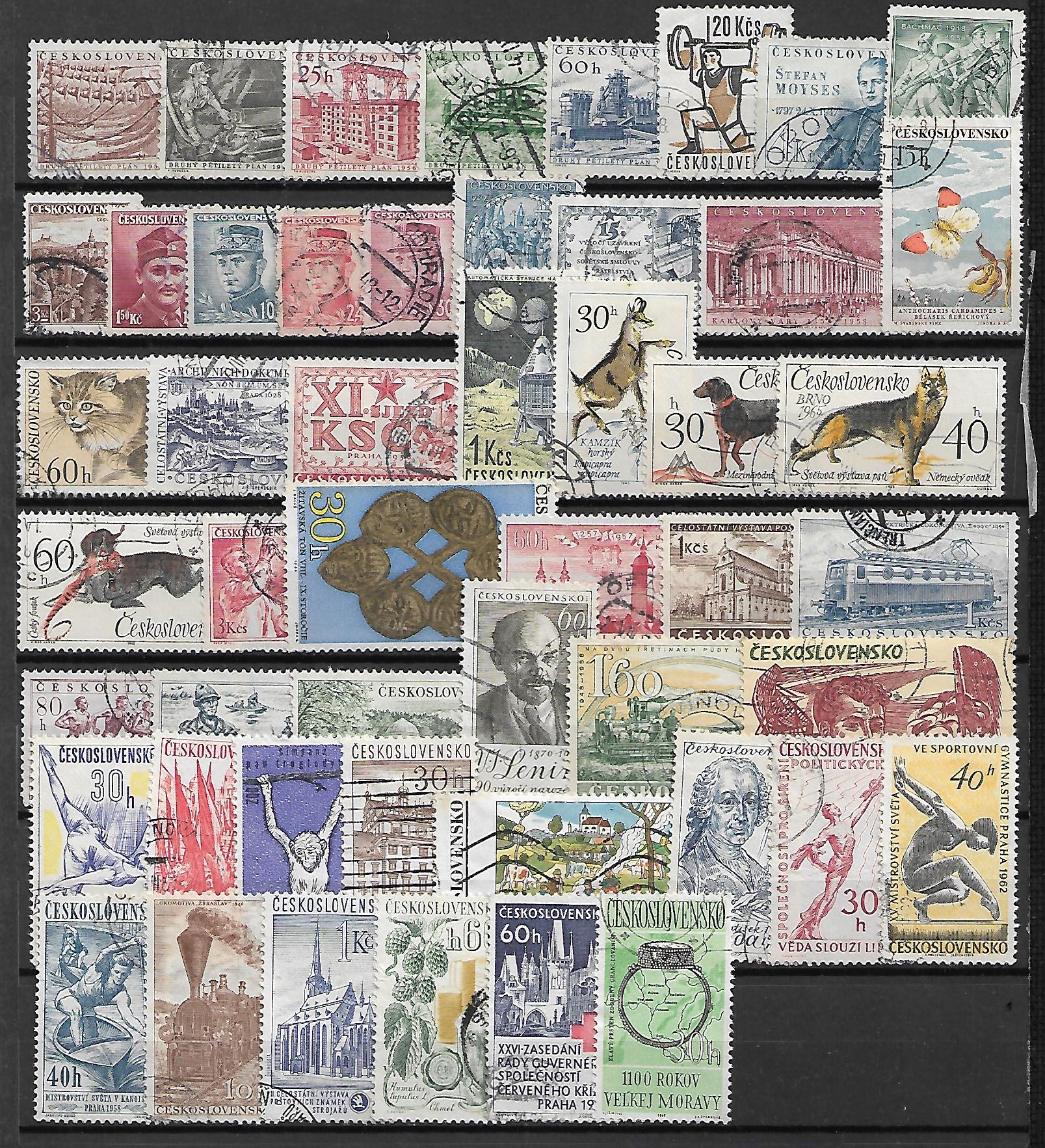 ZESTAW ZNACZKÓW CZECHOSŁOWACJA NR 1