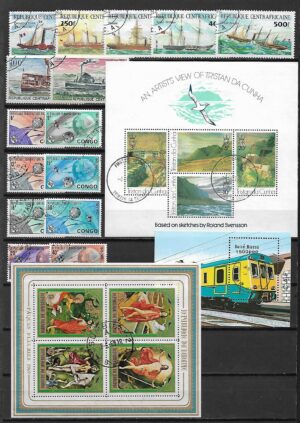 ZESTAW ZNACZKÓW AFRYKA NR 6