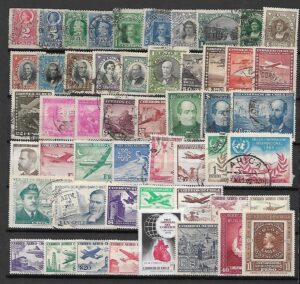 ZESTAW ZNACZKÓW CHILE NR 1