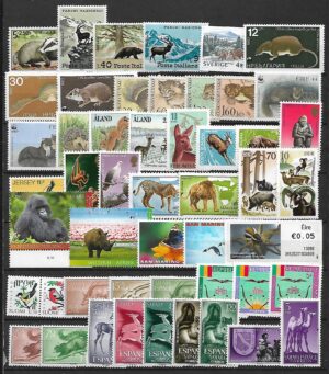 ZESTAW ZNACZKÓW ZWIERZETA NR 13