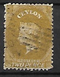 KOLONIA ANGIELSKA CEYLON MI.32IIb KASOWANY