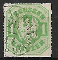 KLASYKA NIEMCY PRUSY MI.22 KASOWANY