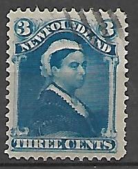 KOLONIA ANGIELSKA NOWO FUNLANDIA MI.33 KASOWANY