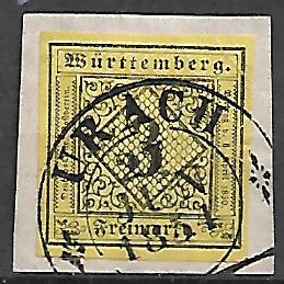 KSIĘSTWO NIEMIECKIE WITEMBERGIA MI.2 KASOWANY