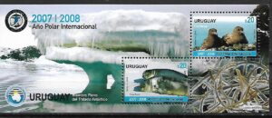 MIĘDZYNARODOWY DZIEŃ POLARNY URUGWAJ MI.BL.103**