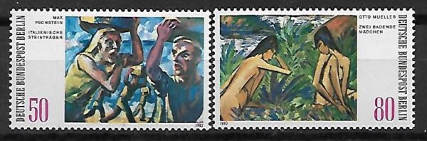 MALARSTWO RFN BERLIN MI.678-679**