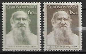 LEW TOŁSTOJ CZECHOSŁOWACJA MI.840-841**