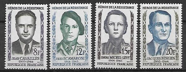 SŁAWNI LUDZIE FRANCJA MI.1193-1196**