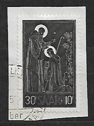 RELIGIA NIEMCY SAARA MI.347 KASOWANE