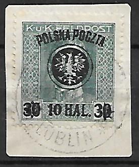 LUBELSKIE FI.22a KASOWANY NA WYCINKU GWARANCJA H. JENDROSZEK