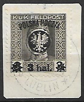 LUBELSKIE FI.20b KASOWANY NA WYCINKU GWARANCJA H. JENDROSZEK