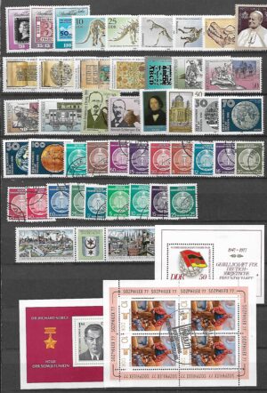 ZESTAW ZNACZKÓW DDR NR 3