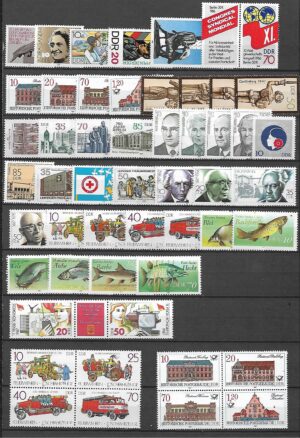 ZESTAW ZNACZKÓW DDR NR 8