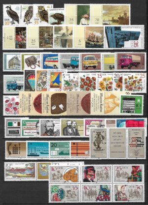 ZESTAW ZNACZKÓW DDR NR 14