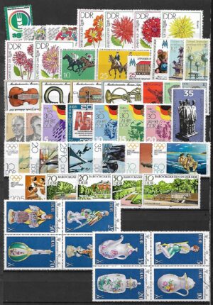 ZESTAW ZNACZKÓW DDR NR 7