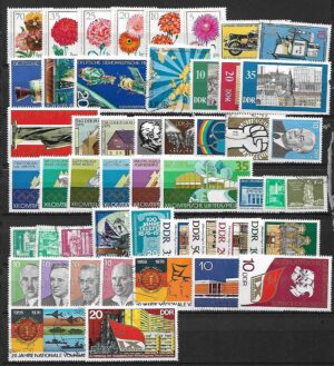 ZESTAW ZNACZKÓW DDR NR 14