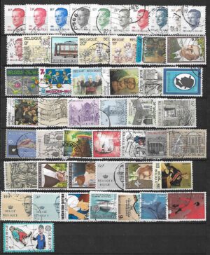 ZESTAW ZNACZKÓW BELGIA NR 2