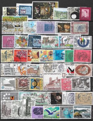 ZESTAW ZNACZKÓW BELGIA NR 3