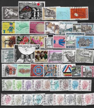 ZESTAW ZNACZKÓW BELGIA NR 6