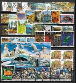 ZESTAW ZNACZKÓW NOWA ZELANDIA NR 4