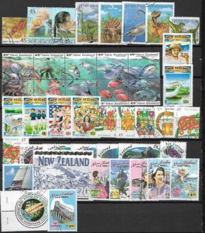 ZESTAW ZNACZKÓW NOWA ZELANDIA NR 7