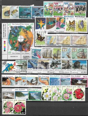 ZESTAW ZNACZKÓW NOWA ZELANDIA NR 9