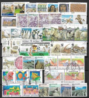 ZESTAW ZNACZKÓW NOWA ZELANDIA NR 10