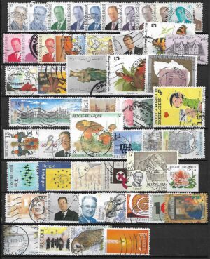 ZESTAW ZNACZKÓW BELGIA NR 16