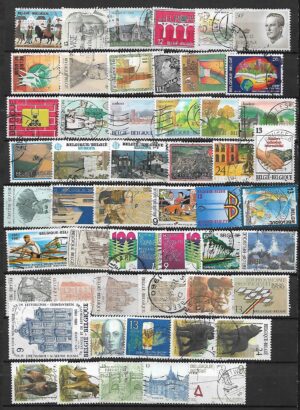 ZESTAW ZNACZKÓW BELGIA NR 18