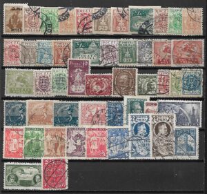 ZESTAW ZNACZKÓW POLSKA PRZEDWOJENNA NR 26