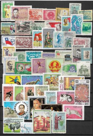 ZESTAW ZNACZKÓW AZJA NR 1