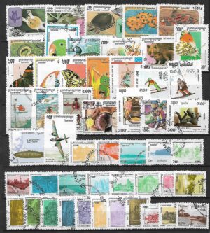 ZESTAW ZNACZKÓW KAMBODŻA NR 3