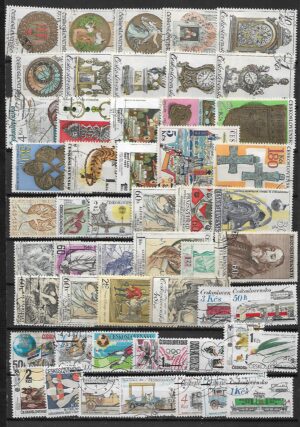 ZESTAW ZNACZKÓW CZECHOSŁOWACJA NR 3