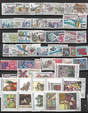 ZESTAW ZNACZKÓW CZECHOSŁOWACJA NR 6