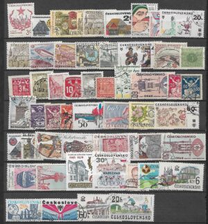 ZESTAW ZNACZKÓW CZECHOSŁOWACJA NR 7