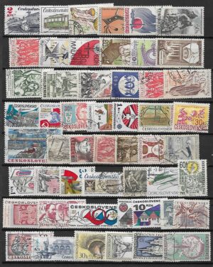 ZESTAW ZNACZKÓW CZECHOSŁOWACJA NR 8