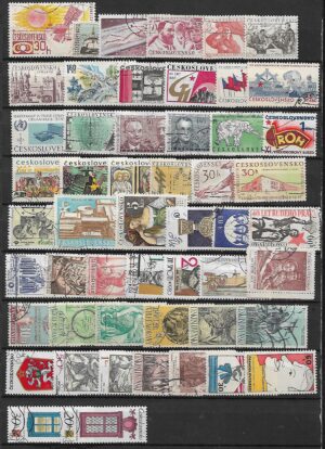 ZESTAW ZNACZKÓW CZECHOSŁOWACJA NR 9