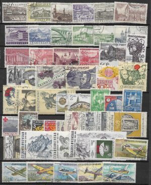 ZESTAW ZNACZKÓW CZECHOSŁOWACJA NR 16