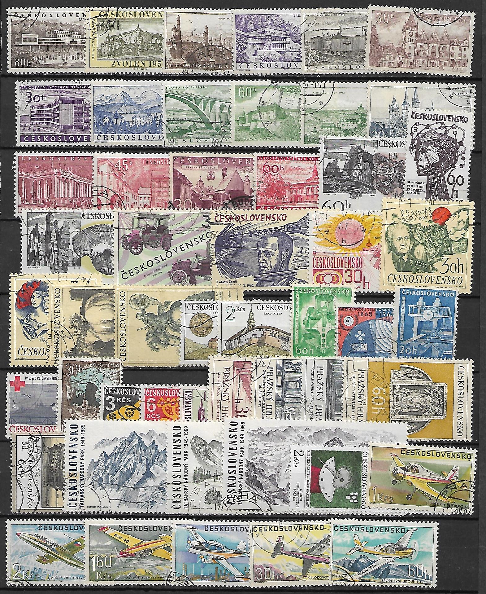 ZESTAW ZNACZKÓW CZECHOSŁOWACJA NR 16