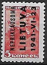 NIEMCY OKUPACJA NIEMIECKA LITWY MI.2**