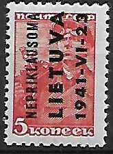 OKUPACJA NIEMIECKA LITWY MI.8**