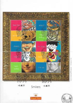 FDC UŚMIECHY ANGLIA MI.ARK.1327-1336I