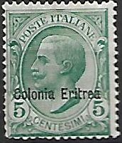 KOLONIE WŁOSKIE  ERITREA MI.33*