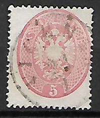 OKUPACJA AUSTRIA LOMBARDIA I WENECJA MI.16 KASOWANY