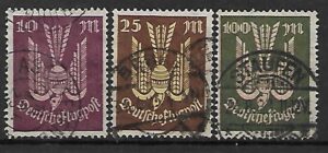 NIEMCY  RZESZA MI.235-237 KASOWANY