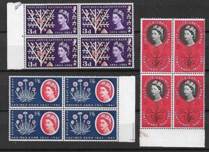 ŚRODOWISKO ANGLIA MI.343-345**4-BLOK