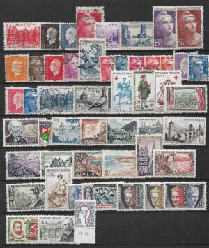 ZESTAW ZNACZKÓW FRANCJA NR 22