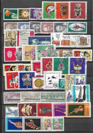 ZESTAW ZNACZÓW DDR NR 3