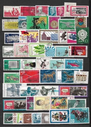 ZESTAW ZNACZÓW DDR NR 6