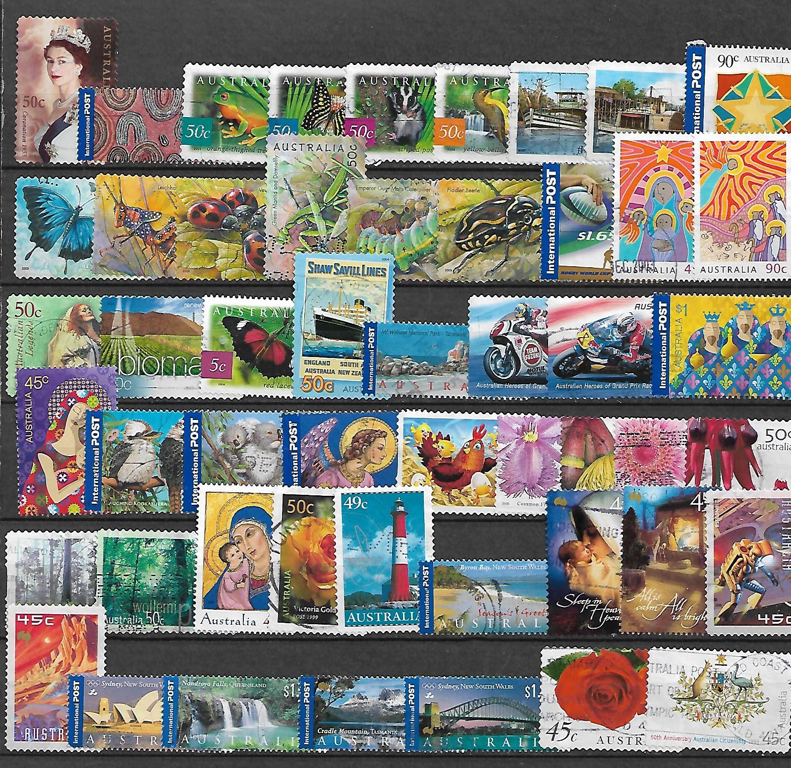 ZESTAW ZNACZKÓW AUSTRALIA NR 28